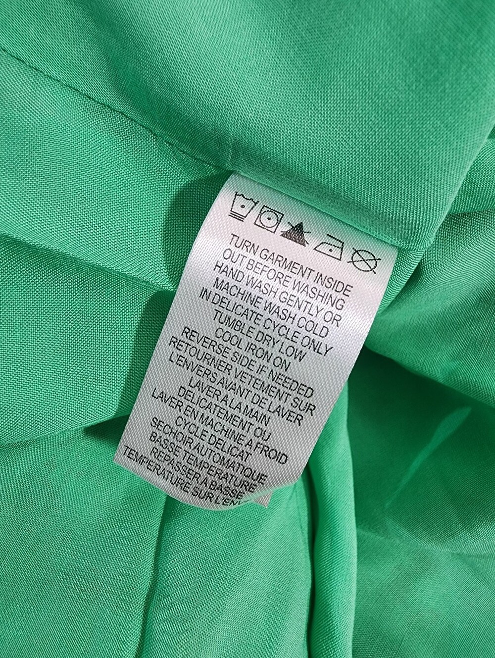 Hale Bob Elaina Poplin Midi Dress Emerald Paisley Puff Sleeve Belted NWT S - Picture 8 of 9